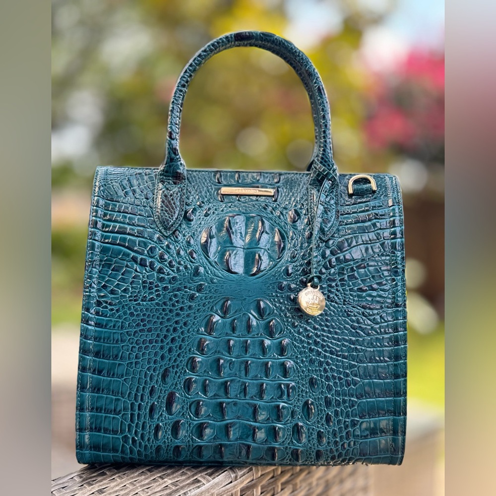 NWT Brahmin Large Caroline Satchel Tote Bag